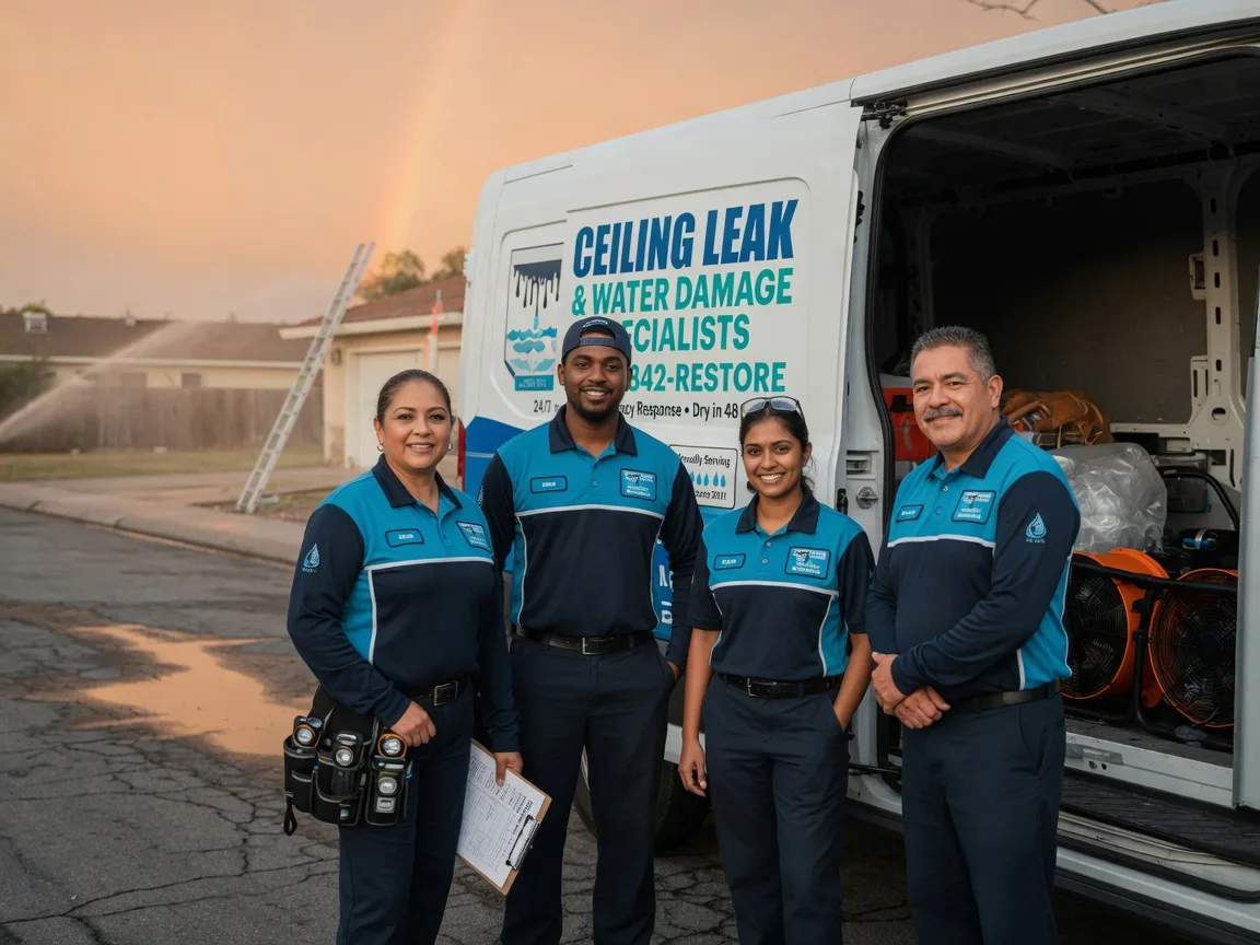 Ceiling Leak Cleanup company in Golva, ND